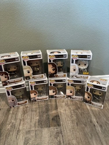 Funko POP! Lord Of The Rings Lot all CIB. NOT MINT SEE PICTURES
