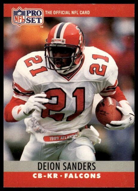 Deion Sanders 1990 Pro Set Pro Set