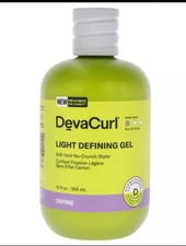NEW DevaCurl Light Defining Gel Soft Hold No-Crunch Styler 12 oz.