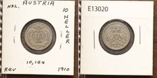 *Asutria Coin, 10 Heller 1910 [E13020]7x1