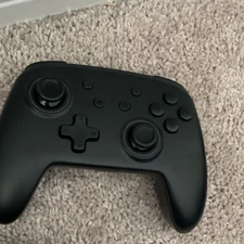 Black Wireless Ergonomic Controller for Nintendo Switch Console