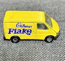 1986 Yellow Ford Transit Vintage Cadbury’s Flake Diecast Toy
