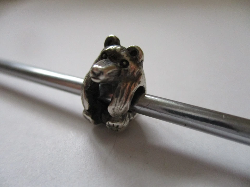 Trollbeads retired Kleiner Bär TAGBE-20056 passt zum Papabär LAA 925 S - Bild 2 von 4