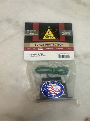 Ditek Surge Protection DTK-4LVLPCR 4-P, Card Reader Protection