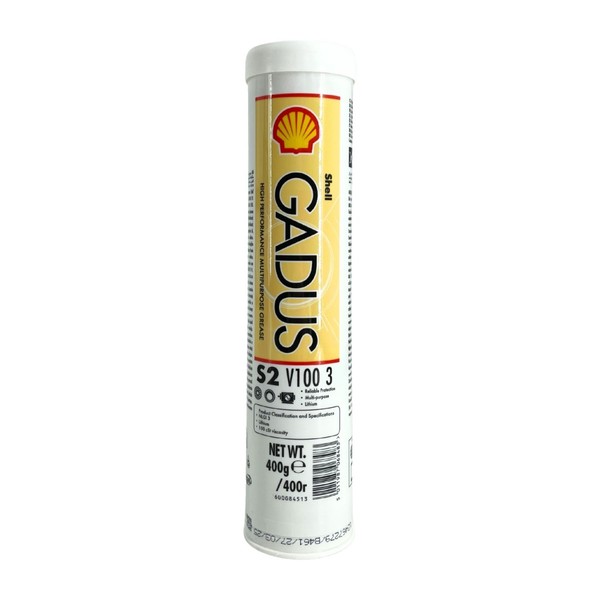 Shell Gadus S2 V100 3 Schmierfett Mehrzweckfett, Lithiumseife, 400 Gramm-image