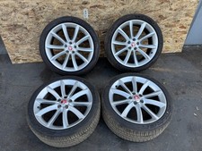 19 Inch Rims Wheels Rim Wheel Tires Set Jaguar F Type 2014-2024 Oem