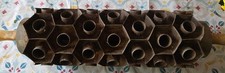 Cortador rotativo de acero hexagonal Moline/montaje de tambor rosquilla para piezas o reparación