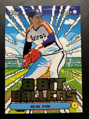 Nolan Ryan #8B-16 8 Bit Ballers - 2026 Topps Series 1 - MLB Baseball Card