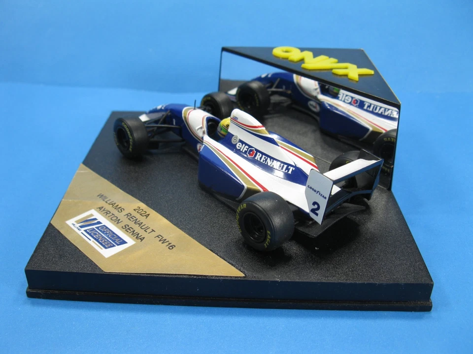 Onyx 1:43 Diecast 202A Williams Renault FW16 #2 Ayrton Senna Williams Official - Image 4 of 4