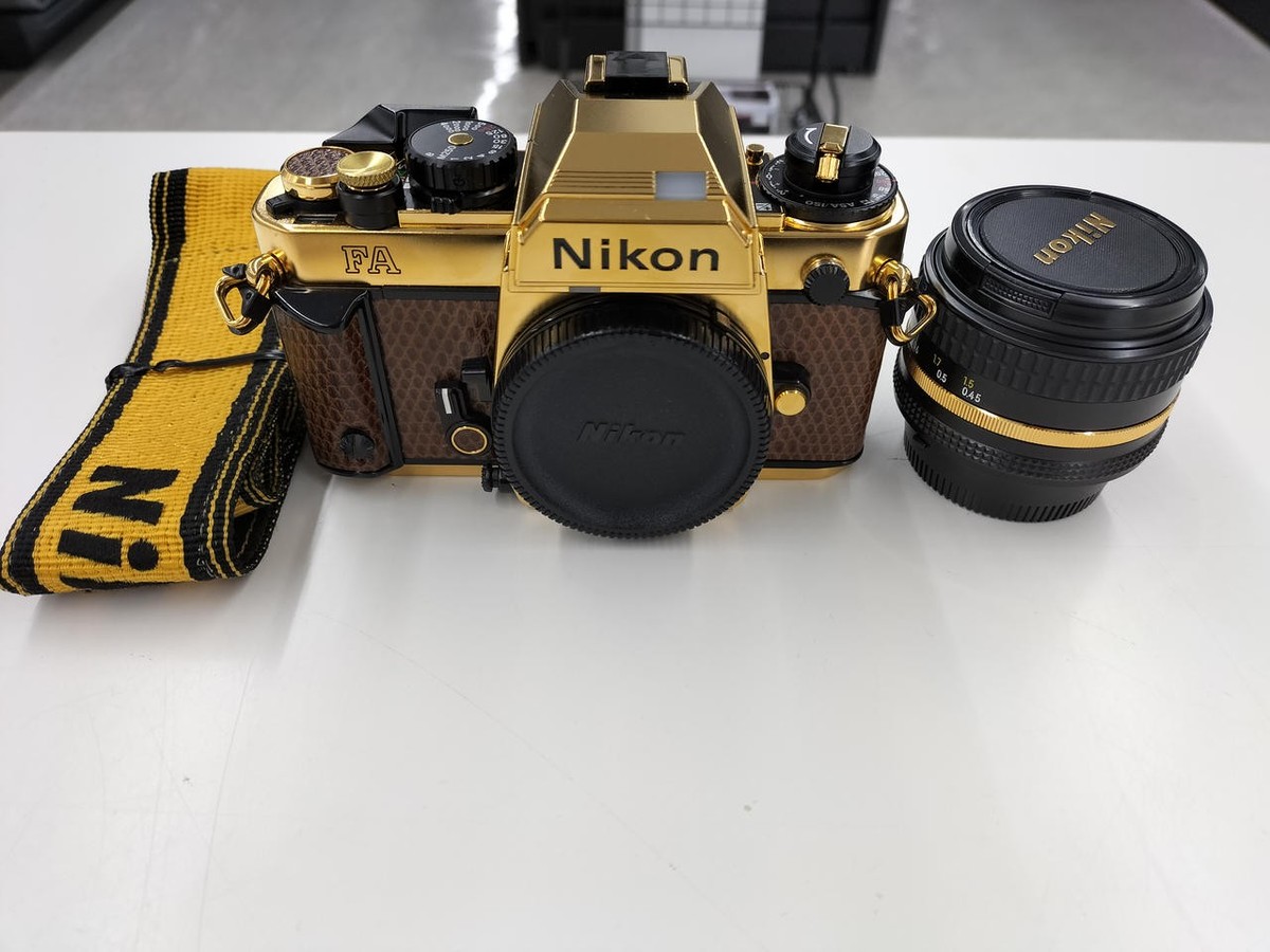 Nikon Fa Gold Lens Kit Film Camera | eBay