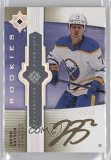 2021-22 Ultimate Collection Emblems Rookies Gold 44/49 Jacob Bryson Auto 1ot4