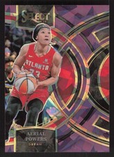 2024 Panini Select WNBA #145 Aerial Powers Prizms Purple Ice #/149