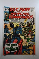 Sgt. Fury and his Howling Commandos #80 (Marvel Comics 1970) VG+ Condition