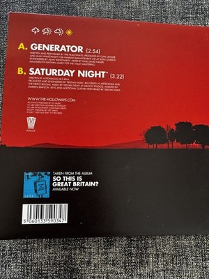 The Holloways - Generator 7'' Vinyl Single Gatefold Sleeve - SIGNED - 2007 