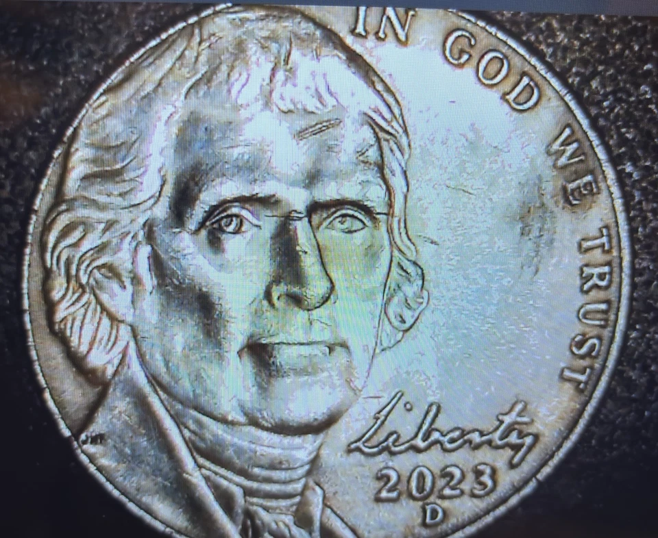 2023P Jefferson Nickel Doubled Die - Image 2 of 4