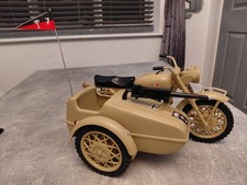 Action man Africa Korp Motorcycle & Sidecar