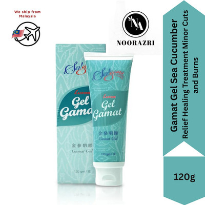 Gamat Gel Sea Cucumber Relief Healing Treatment Minor Cuts and Burns 120g