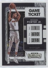 2021-22 Panini Contenders Game Ticket Anniversary Edition Michael Porter Jr 0q0m