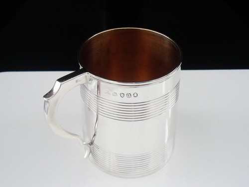 Antique Sterling Silver Tankard, Elizabeth Morley, Hallmarked London 1811 - Picture 8 of 12