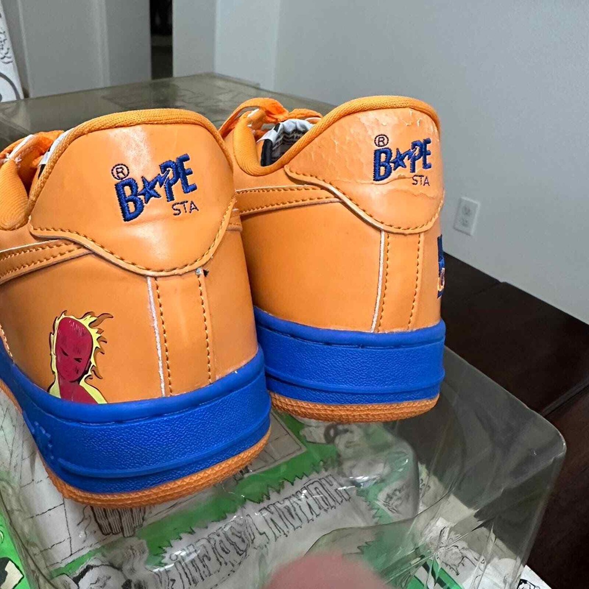 Og bapestas marvel human torch size 12 | eBay