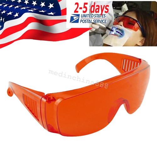 USA Dental Protective Eye LED Curing Lights Goggle Glasses Medical