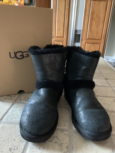 UGG Special Edition Boots 8 Black | eBay