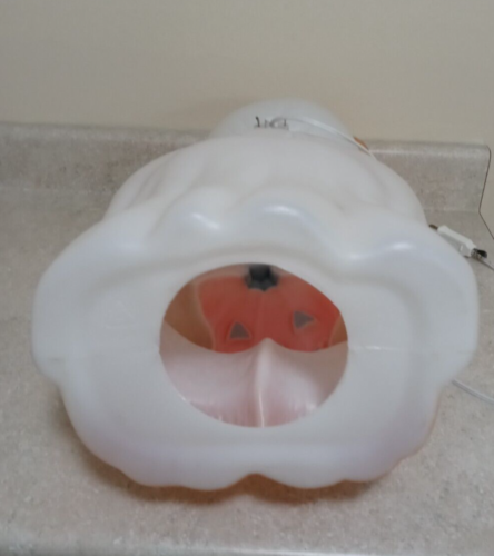 Vintage Empire Blasform Halloween maskierter Teddybär Bandit hält Kürbis 24 Zoll - Bild 10 von 16
