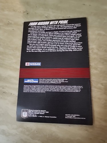 1984 Nissan car range advertising booklet -- - Picture 2 of 2