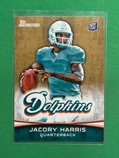 2012 Bowman Football Jacory Harris #139 RC Rookie Card Gold. rookie card picture
