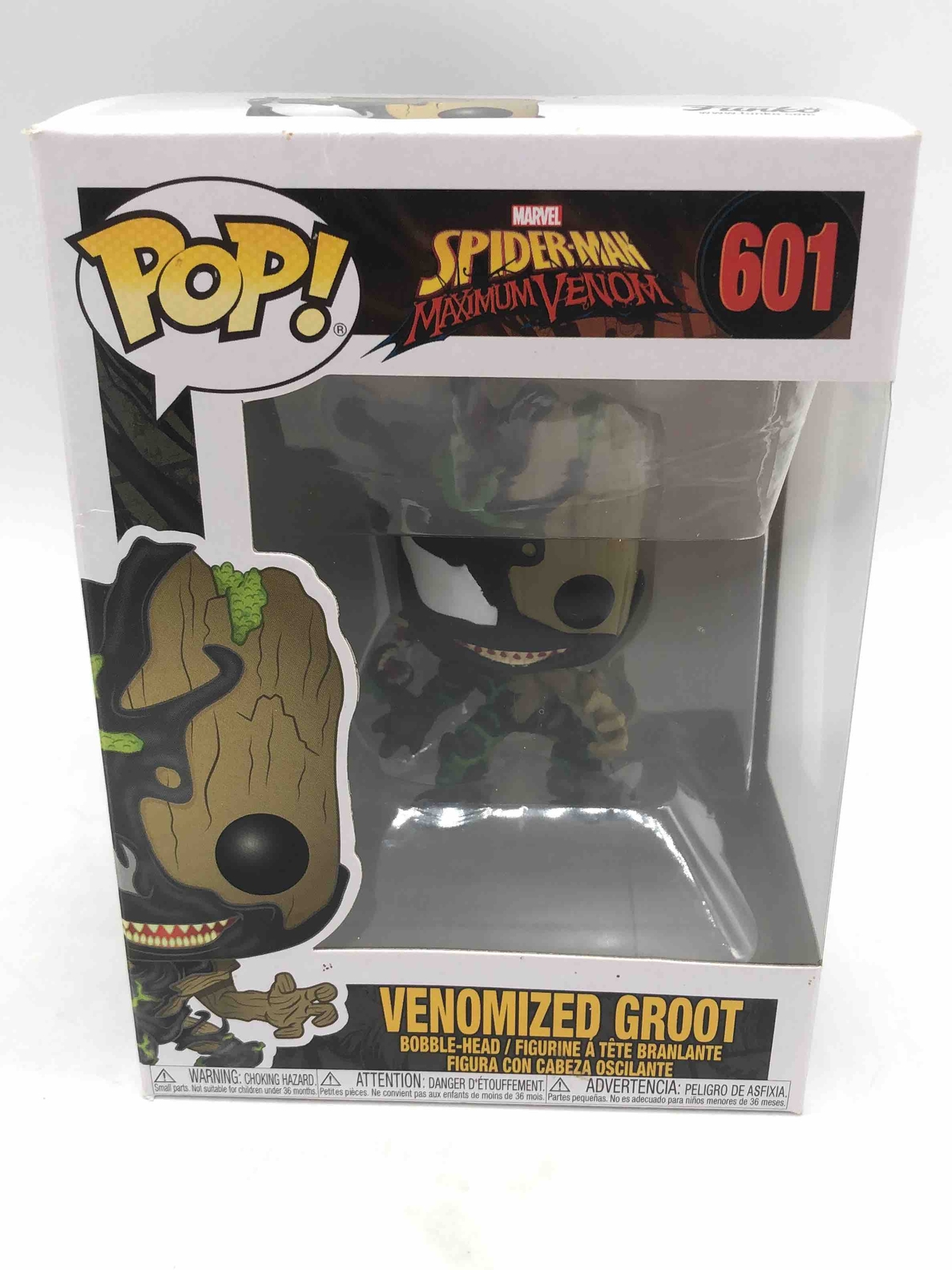 Funko Pop! Marvel Spider-Man: Maximum Venom Venomized Groot #601 Vinyl Figure