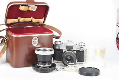 Zeiss Ikon Contaflex Super, Tessar, 2,8/50mm, Pro-Tessar 4/115mm