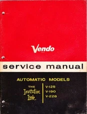 Vendo V-125 V-190 V-228 Service Manual 53 pages- You Select Option