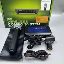 New Shure BLX24 PG58 Vocal System w/BLX4 Wireless Receiver and Handheld Transmit