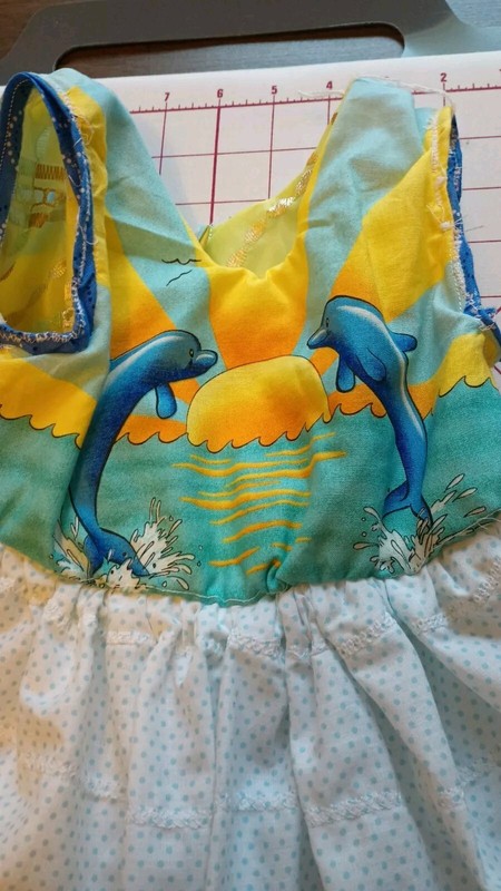 Size 2 Kids Dolphin Dress