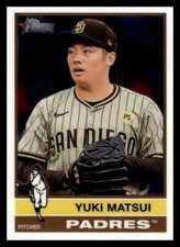 2025 Topps Heritage Chrome SP #358 Yuki Matsui San Diego Padres