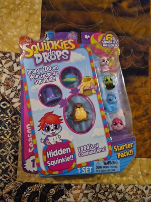 Squinkies 'do Drops Season 1 Starter Pack 6 Squinkie Figures Included NEW
