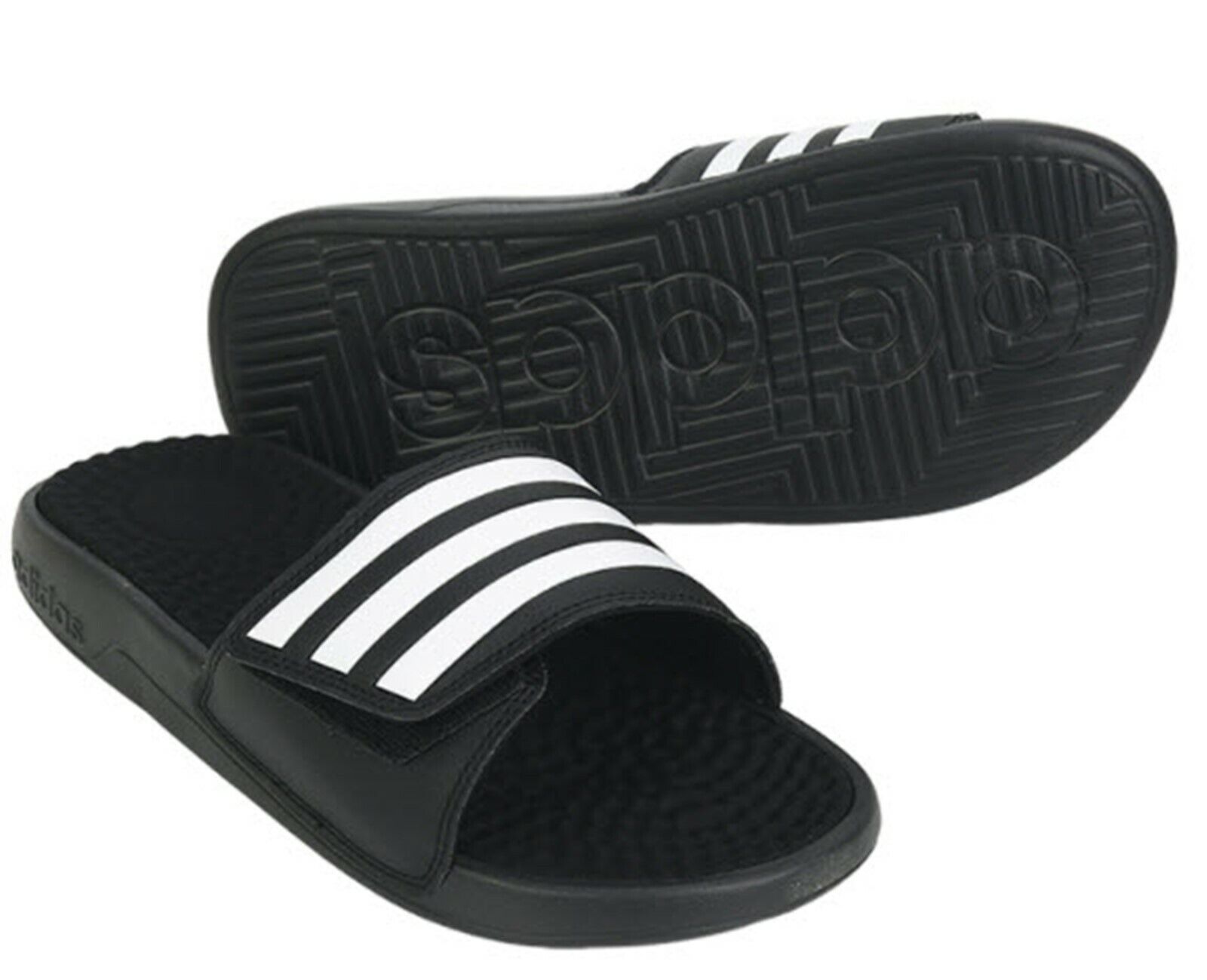 Blootstellen verder Microcomputer Adidas Men Adissage TND Slipper Black Slide Shoes Flip-Flops GYM Sandals  F35565 | eBay