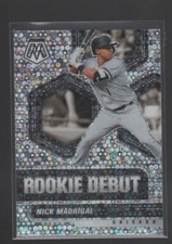 NICK MADRIGAL 2021 PANINI MOSAIC ROOKIE DEBUT QUICK PITCH PRIZM #RD16