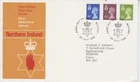 GB ROYAL MAIL FDC FIRST DAY COVER 1980 N. IRELAND DEFINITIVES BELFAST PMK