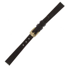 Hadley Roma LS971 8mm Brown Java Lizard Watch Band Strap VNOS