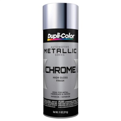 Duplicolor CS101 Instant Chrome Metallic Enamel Spray Paint 12 Oz Can