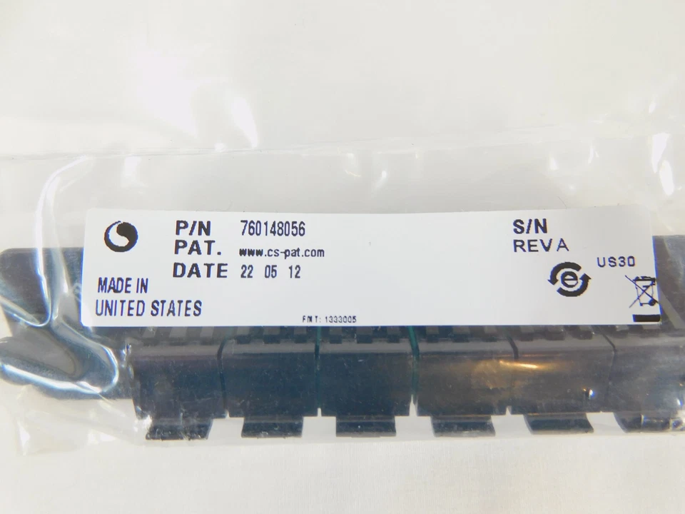 MM LC Adapter, Aqua, Shuttered  PNL-BK-012-MFA-LC12-AQ - 12 Fiber LC 760148056 - Image 2 of 4