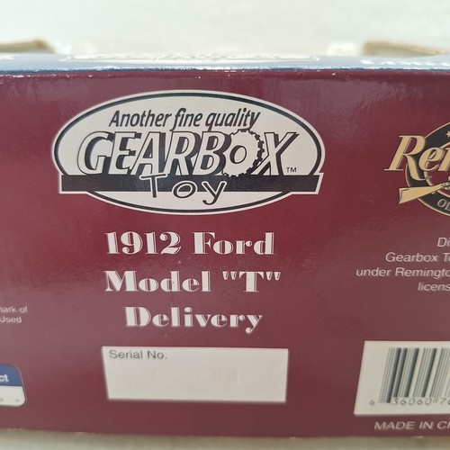 Remington Country Diecast Car 1912 Ford Model T Gearbox Coin Bank Buck & Doe NIB - Picture 9 of 12