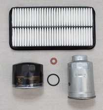 Toyota Estima Emina Lucida Oil, Air & Fuel Filter Kit (85mm) - OE Specification