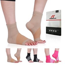 3 Pairs Ankle Compression Sleeves for Plantar Fasciitis - Ankle Foot Brace fo...