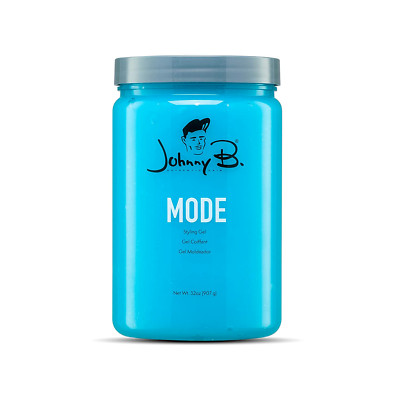 Johnny B Mode Hair Styling Gel, 32oz, Strong hold, High Shine New Sealed