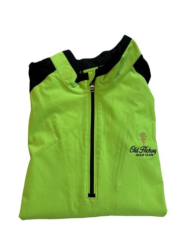 Cutter & Buck Mens L Golf WeatherTec Green Lightweight Water Resistant Jacket - Picture 11 of 11