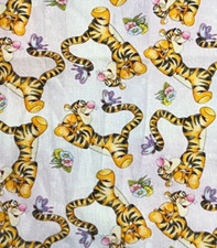 Disney Winnie the Pooh Tigger 100 Cotton Fabric