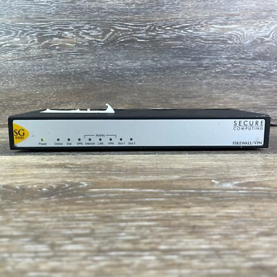 Secure Computing SG8100 Black 8-Ports+2 Expansion Card Slot Firewall VPN Device