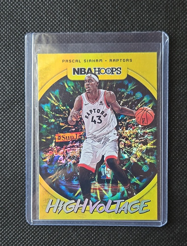 Pascal Siakam #16 2019 Panini Hoops High Voltage card